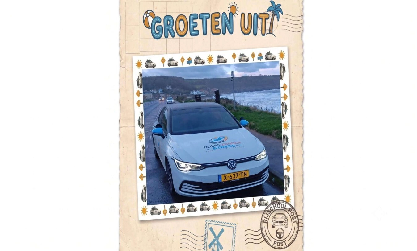 Groeten van Richard uit Sandsend in Engeland