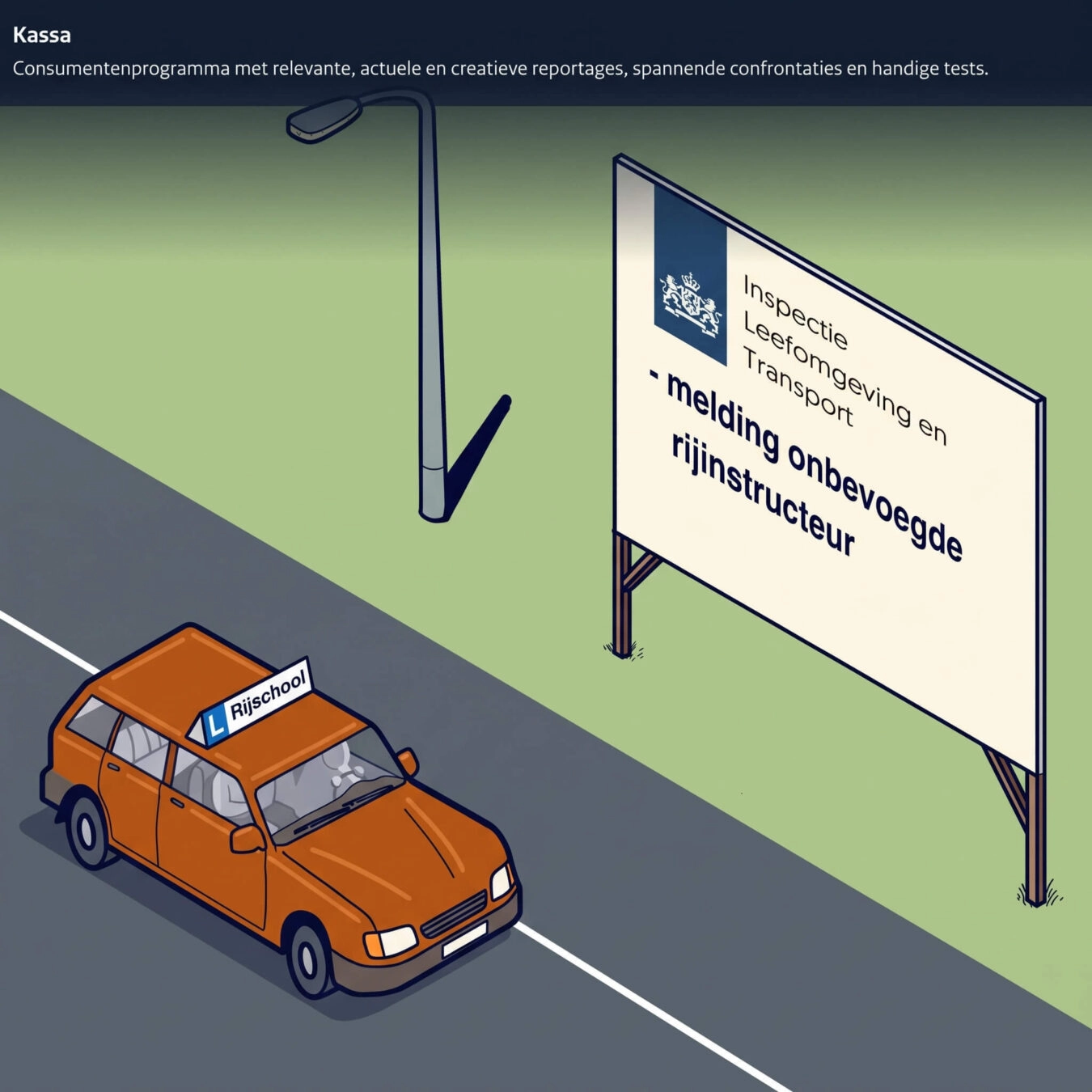 Uitzending Kassa: 1 op de 12 rijinstructeurs onbevoegd